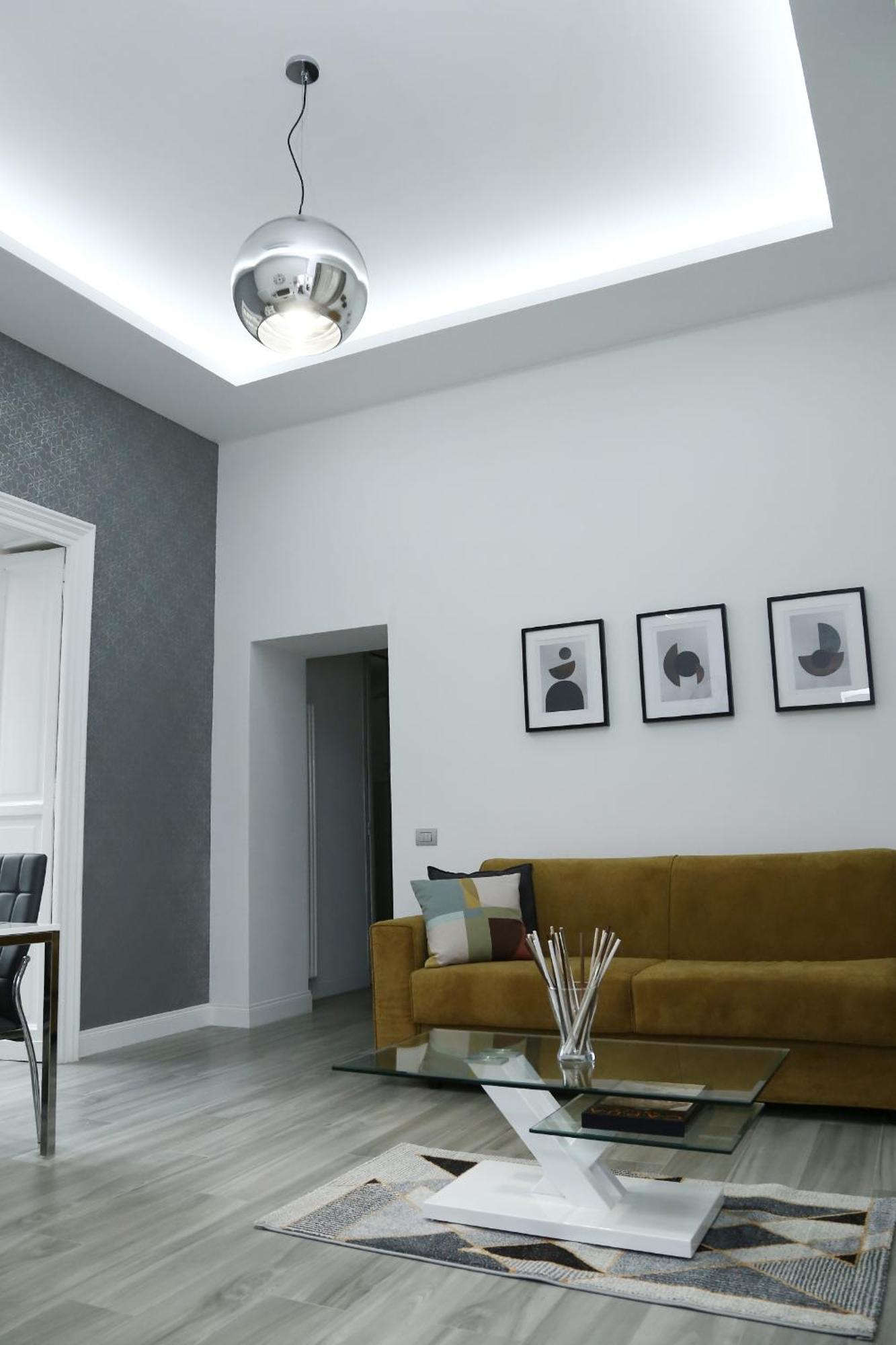 Duomo Platinum Apartments Nápoly Szoba fotó